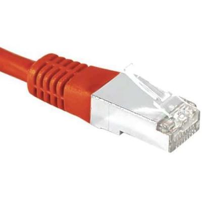 MCAD Dexlan Cordon Patch Rj45 S/Ftp Cat 6A Rouge - 7,50 M