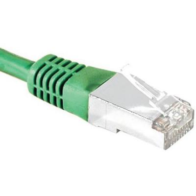 DEXLAN C&acirc;ble RJ45 CAT6a S/FTP(PIMF) - Vert - (1,5m) 