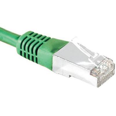 DEXLAN C&acirc;ble RJ45 CAT6a S/FTP (PIMF) - Vert - (5m) 