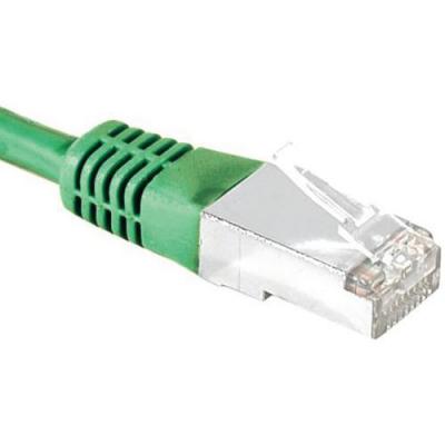 DEXLAN C&acirc;ble RJ45 CAT6a S/FTP (PIMF) - Vert - (7,5m) 
