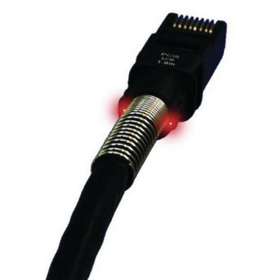 PATCHSEE  PCI6-F/8 Cordon RJ45 cat&eacute;gorie 6A U/FTP LSOH noir - 2,4 m