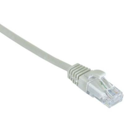 CONNECT Cordon patch rj45 u utp cat 6a snagless gris - 5 m