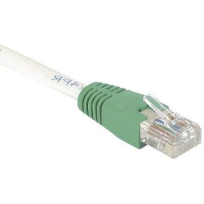 MANUTAN Cordon RJ45 crois&eacute; cat&eacute;gorie 6 S/FTP gris - 3 m