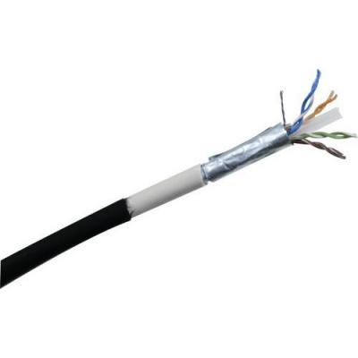 GENERIQUE Cordon RJ45 &eacute;tanche cat&eacute;gorie 6 F/UTP noir - 10 m