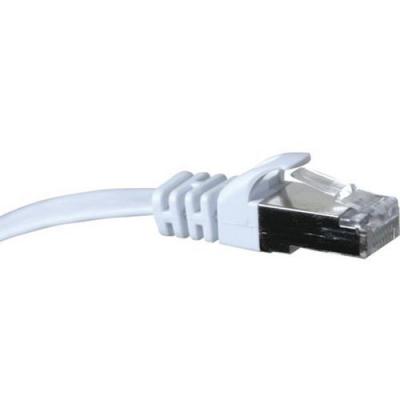 CONNECT Cordon RJ45 plat cat&eacute;gorie 6 U/FTP snagless blanc - 10 m