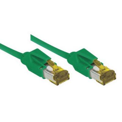 CUC Cordon RJ45 sur c&acirc;ble cat&eacute;gorie 7 S/FTP LSOH snagless vert - 0,3 m