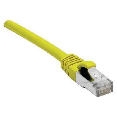 DEXLAN Cordon Rj45 Sur C&acirc;ble Cat&eacute;gorie 7 S/ftp Lsoh Jaune 1m 