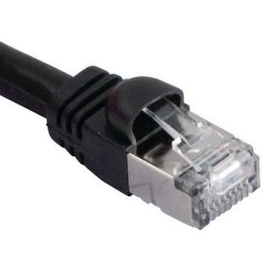 CUC C&acirc;ble RJ45 sp&eacute;cial VoIP CAT6 S/FTP Snagless - Noir - (6m)