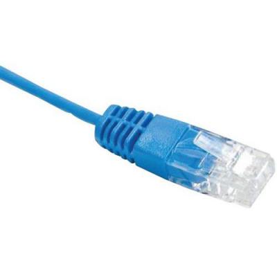 Cordon t&eacute;l&eacute;phonique RJ45 / RJ45 UTP 1 paire 4/5 bleu - 2 m