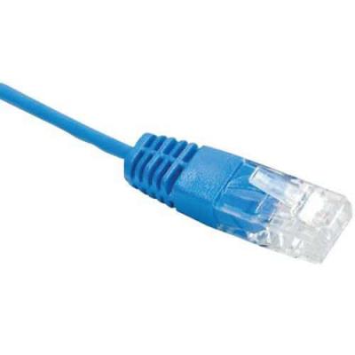 DEXLAN Cordon t&eacute;l&eacute;phonique RJ45 / RJ45 UTP 1 paire 4/5 bleu - 3 m