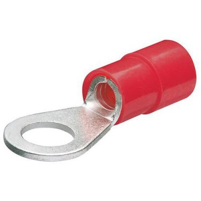 KNIPEX Cosses Rondes Isol&eacute;es Rouge &Oslash; 5mm / 05 - 10mm&sup2; - 200 Pi&egrave;ces