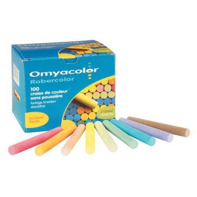 GIOTTO  - Bo&icirc;te de 100 craies de couleurs assorties f539000