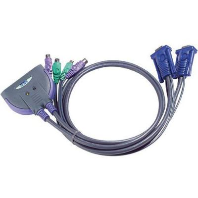  ATEN&nbsp;CS62S - KVM switch - 2 x KVM port(s) CS62S-AT