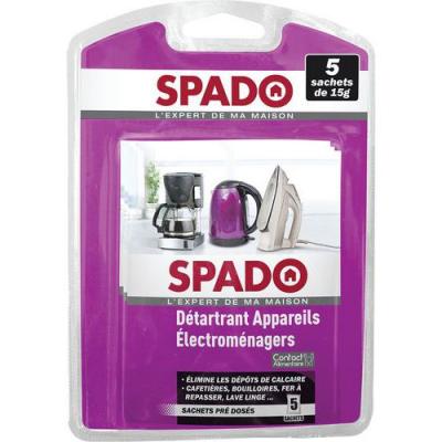 SPADO EXPERT DE MA MAISON SPADO Lot de 3 Packs 5 Sachets 15g d&eacute;tartrant &eacute;lectrom&eacute;nager