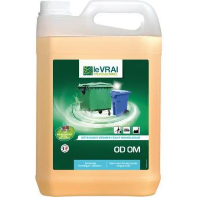 OD OM Le Vrai - D&eacute;tergent d&eacute;sinfectant surodorant  pin des Landes - Bidon de 5 litres