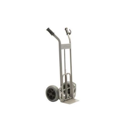 MATADOR  Diable acier double pelle fixe et rabattable - Charge 200 kg Blanc