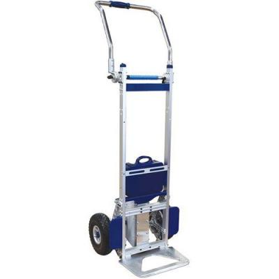 Diable monte-escalier &eacute;lectrique avec frein 200 Kg roues increvables - DMEG200 - Stockman