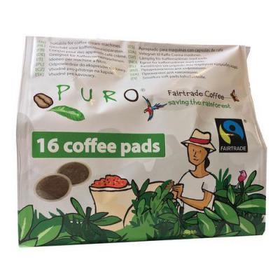 PURO Dosettes  Fairtrade - 16 Pads/sachet