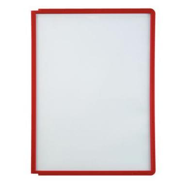 DURABLE Sherpa - Pochette Pour Sherpa A4 Rouge - Paquet De 5