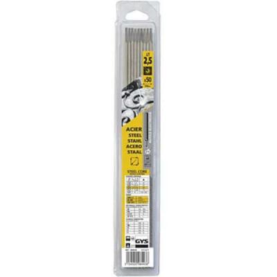 GYS  - Blister de 50 &eacute;lectrodes rutiles &oslash; 2,5 mm - 084421