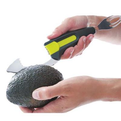 LACOR Eplucheur &agrave; avocat 5 en 1 - noir, vert