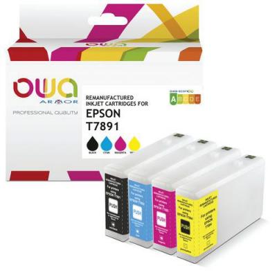 OWA Epson T789 Cartouche D'encre Remanufactur&eacute;e Haute Capacit&eacute; Noir