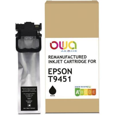 OWA Epson T9451 Cartouche D'encre Remanufactur&eacute;e Noir