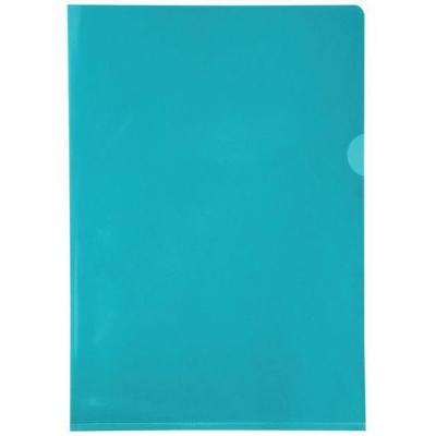 EXACOMPTA Etui Carton De 100 Poch. Coin Pvc Lisse Hr 13/100e A4 Vert