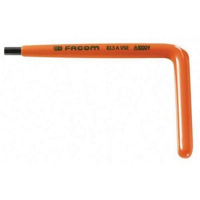FACOM  83.4 AVSE &ndash; Cl&eacute; coud&eacute;e m&acirc;le 4 mm isol&eacute;e 1000 V S&eacute;rie VSE