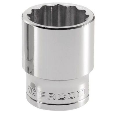FACOM  1 Douilles 1/2" 12 Pans M&eacute;triques 