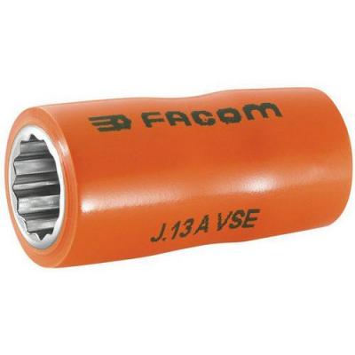 FACOM  1 Douilles 3/8" 12 Pans Isol&eacute;es 1000 Volts S&eacute;rie Vse 