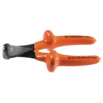 FACOM  - Pince coupante devant isol&eacute;e 1000 Volts s&eacute;rie VSE pour fil dur - 190.16AVSE