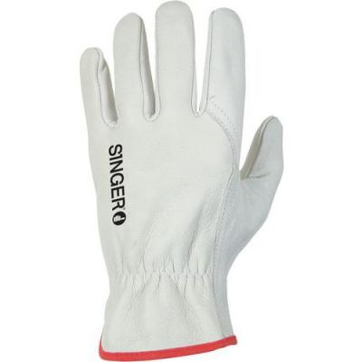 SINGER SAFETY Gants De Manutention Cuir Tout Fleur Avec Elastique De Taille 11