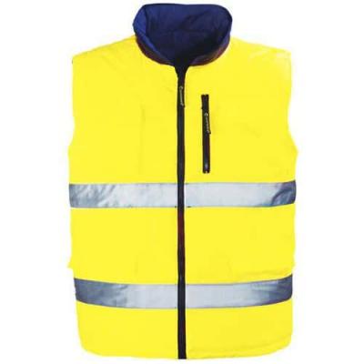 COVERGUARD Gilet jaune / gris r&eacute;versible - HI-Way - Taille XXL - 