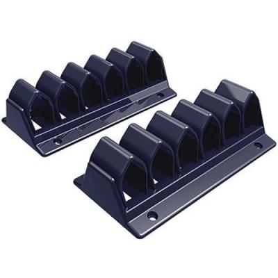 DATAFLEX  34303 GUIDE-CABLES VAGUES NOIR (lot de 2)