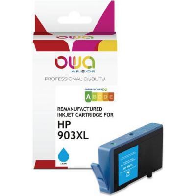 OWA Hp 903xl Cartouche D'encre Remanufactur&eacute;e Haute Capacit&eacute; Cyan
