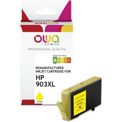 OWA Hp 903xl Cartouche D'encre Remanufactur&eacute;e Haute Capacit&eacute; Jaune