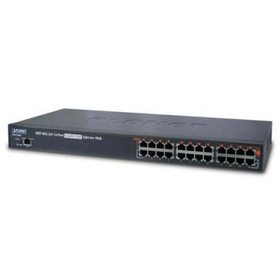 PLANET  POE-1200G injecteur 12 p Gigabit PoE 802.3af 200W