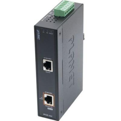 PLANET  IPOE-162 injecteur PoE+ Indust Gigabit 30W -40&deg;/+75&deg;