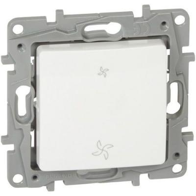 LEGRAND  - 664791 Interrupteur vmc Nilo&eacute; 2 positions pur - blanc