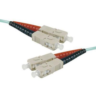 MCAD generic - Cordon de raccordement - SC/UPC multimode (M) pour SC/UPC multimode (M) - 10 m - 2 mm - fibre optique - duplex - 50 / 125 microns - OM3 - 