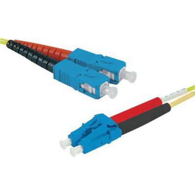 DEXLAN Jarreti&egrave;re optique duplex HD mono OS2 9/125 SC-UPC/LC-UPC jaune - 1 m