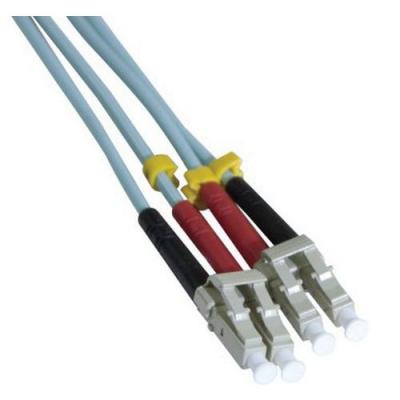 CUC Jarreti&egrave;re optique duplex HD multi OM3 50/125 LC-UPC/LC-UPC aqua - 2 m