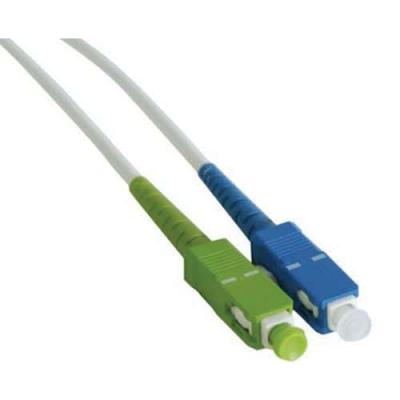 MCAD Jarreti&egrave;re optique simplex monomode 9/125 SC-APC/SC-UPC (15 m&egrave;tres)