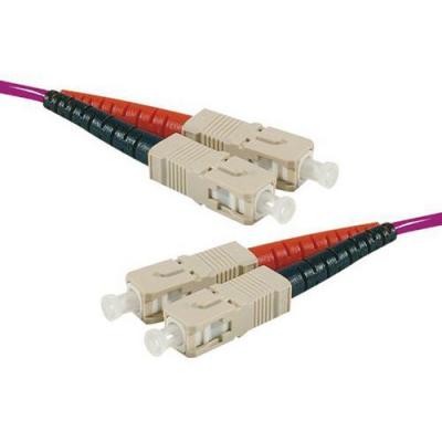 GENERIQUE Jarret. Opt. Dup. Multi Om3 50/125 Sc-upc/sc-upc Violet-1 M