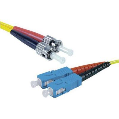 CONNECT Jarreti&egrave;re optique duplex monomode OS2 9/125 SC-UPC/ST-UPC jaune - 2 m