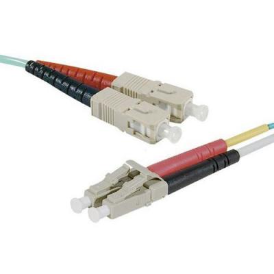 MCAD Cordon duplex om4 50 125 aqua sc lc - 20m 