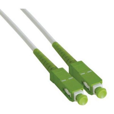 Jarret. Opt. Simplex Mono. Os2 9/125 Sc-apc/sc-apc Blanc-3 M