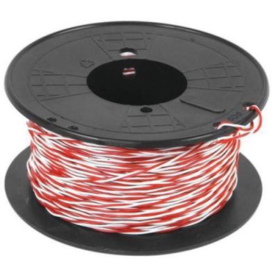 GENERIQUE Gelcom cable de telephone en vrac - 100 m - blanc, rouge