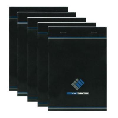 CONQUERANT Hamelin Bloc Direction 70 Grammes Format 21 X 29,7 R&egrave;glure 5x5 Agraf&eacute;